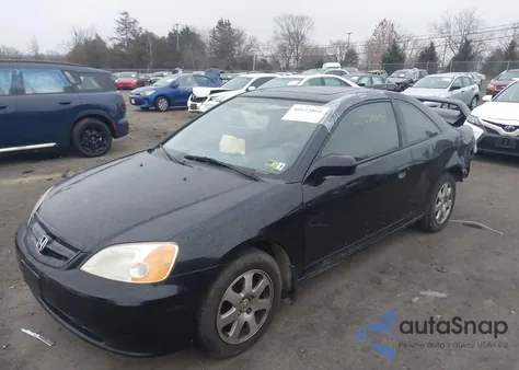 2003 Honda Civic Ex from USA, damaged, VIN 1HGEM22993L065130